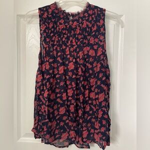 Lucky Brand pintucked top